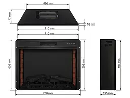 Електрокамін ArtiFlame AF28S - мініатюра 5