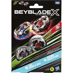 Набір іграшковий Hasbro Beyblade X Dual Pack Set з двох дзиґ (F9586_G0197) - мініатюра 3