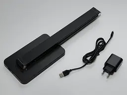 Настільна лампа LED Diasha A855BK wireless charge, 5W, чорний, сенсорна, регульована висота для робочого столу - мініатюра 5