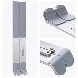 Підставка до ноутбука Ugreen LP451 Foldable Holder for Laptop Silver (40289) - мініатюра 3