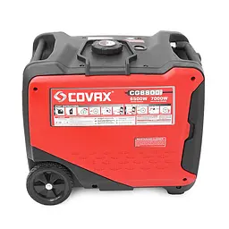 Генератор інверторний бензин COVAX CG8800i, 7.0kW, однофазний 220V, 50Hz, electrik starter, KM172Fi 4-stroke, бак 10L, 610х470х545mm, 45kg - мініатюра 5