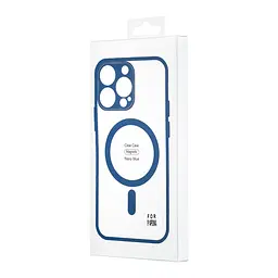 Чохол Color Edge with MagSafe (Protected Camera) iPhone 14 Pro Max Navy Blue - мініатюра 2