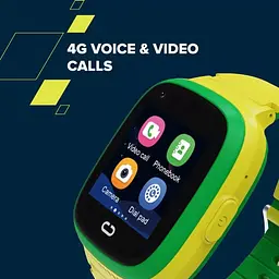 Смарт-годинник Canyon Sunny KW-48 Video 4G GPS Games Music Yellow/Green (CNE-KW48YG) - мініатюра 10