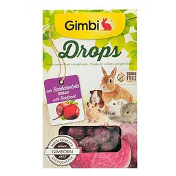 Ласощі GimBi для гризунів, дропси з буряком 50 г - мініатюра 3