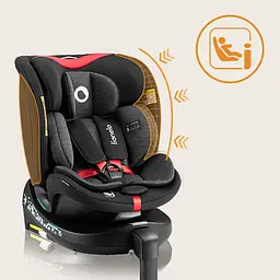 Автокрісло Lionelo Navy I-Size black red (LO-NAVY I-SIZE BLACK RED) - мініатюра 13
