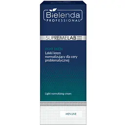 Легкий нормалізуючий крем Bielenda Supremelab Men Line 50 мл - мініатюра 3
