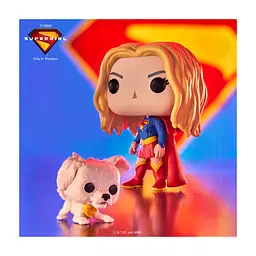 Фігурка Funko Pop набір серії Суперґьорл - Суперґьорл і Крипто Суперпес (90801) - мініатюра 3