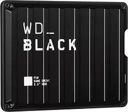Зовнішній жорсткий диск WD Black 4 TB P10 Game Drive (WDBA3A0040BBK-WESN) чорний - мініатюра 2