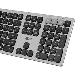 Клавіатура 2E KS270 WL/BT UA Grey/Black (2E-KS270WBGR_UA) [150968] - мініатюра 7
