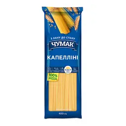 Макарони Чумак Капелліні 400 г (4823096005850)