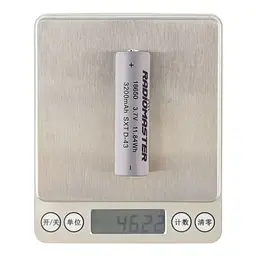 Акумулятор 18650 RadioMaster SXT D-43 3200 mAh 3.7V сумісний з TX12 MKII ELRS, TX16S M2 (18770) - мініатюра 5