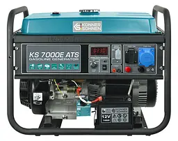 Генератор бензиновий Konner&Sohnen 5/5.5 кВт KS 7000E ATS
