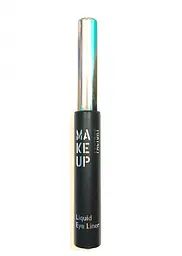 Підводка для очей Make up Factory Liquid Eye Liner рідка відтінок 01 чорна 4 мл (296087) - мініатюра 2