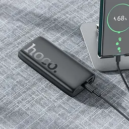 Зовнішній акумулятор HOCO J122A Respect 22.5W+PD20W fully compatible power bank(20000mAh) Black - мініатюра 10
