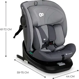 Автокрісло Kinderkraft i-Grow i-Size Grey KCIGRO00GRY0000 (00-00305221) - мініатюра 8