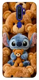 TPU чохол Demsky Stitch teddy bears для Oppo A5 (2020) / Oppo A9 (2020)