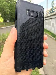 Протиударний чохол Tech21 Evo Check Samsung Galaxy S8 Plus Black - мініатюра 2