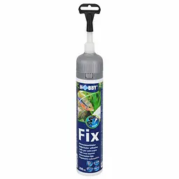 Клей, герметик акваріумний чорний Hobby Fix Underwater Adhesive black 200 мл (11965) - мініатюра 1