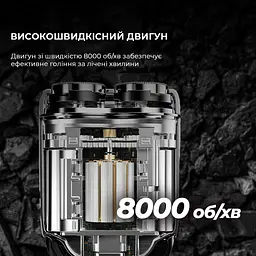 Електробритва Metz SuperCar Shaver silver MZCP021-SL - мініатюра 7