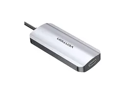 Мультипортовий адаптер Vention 5-in-1 USB-C to HDMI/USB3.0x3/PD (THFHB) - мініатюра 2