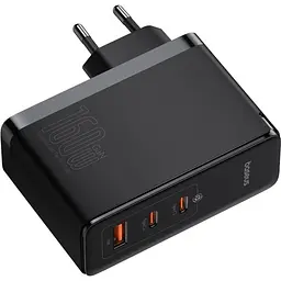 Мережевий зарядний пристрій Baseus GaN5 Pro Fast Charger 160W + Cable USB-C to USB-C Black [P10110825113-00] [136665] - мініатюра 4