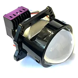 Автомобільні BI-LED лінзи D3" дюйма D76 мм A9 55 / 65Вт 5500К 2 шт. - мініатюра 4