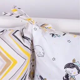 Подушка-борт MirSon Kids Time 18-0003 Pinokio захисна біла 4 шт. - мініатюра 6