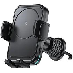 Холдер Wiwu CH-321 Universal Automatic Wireless car charger Чорний