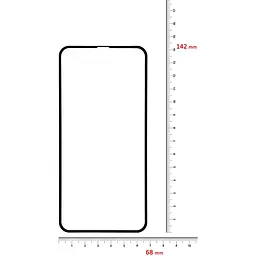 Захисне скло BeCover для Apple iPhone XR Black (702621) - мініатюра 3