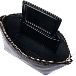 Жіноча шкіряна косметичка GRANDE PELLE 23х10.5х7.5 см acs0015904 - мініатюра 5