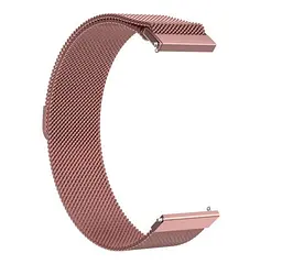 Універсальний ремінець для смарт-годинників DK Metal Milanesse Loop Magnetic Band 22mm Rose Gold [78205] - мініатюра 2