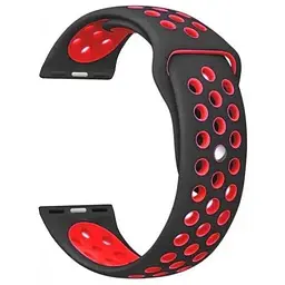 Ремінець Nike Sport 22 mm Watch Gear S3/Xiaomi Amazfit Чорний/Червоний
