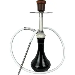 Кальян Optima Silver Shine Drop Black - мініатюра 2