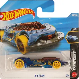 Базова машинка Hot Wheels X-Raycers X-Steam синя (5785) JJJ01-N521