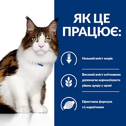 Вологий корм Hill's Prescription Diet w/d для котів при цукровому діабеті та для контролю ваги, з куркою, 85 г - мініатюра 2