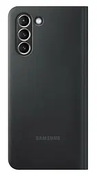 Чохол-книжка Official LED Wallet View Cover EF-NG991PBEGRU для Samsung Galaxy S21 (6.2") Чорний - мініатюра 10