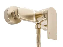 Змішувач для душу Rea Verso настінний brushed gold REA-B6566, Золотий - мініатюра 6