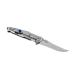 Ніж складаний туристичний Ruike P108-SF, (8.8 см) 14C28N/3cr14n сірий - мініатюра 2