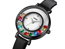 Жіночий наручний годинник 2041BK Black Skmei acs0030367 - мініатюра 3