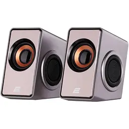 Акустична система 2E 2.0 PCS204 USB Silver (2E-PCS204SV) - мініатюра 2