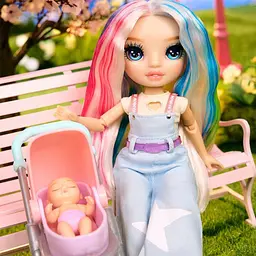 Ігровий набір з ляльками Rainbow High серії Junior High Babysitters Амая (248477) - мініатюра 7