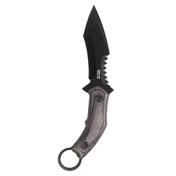 Ніж із фіксованим клинком SOG Phantom Edge 4.75 Чорний-Сірий