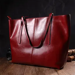 Жіноча шкіряна сумка Vintage 36х30х12 см sum0022676 - мініатюра 9