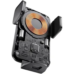 Тримач Baseus Wisdom Auto Alignment Wireless Charger (Air Outlet base) 15W - CGZX000001 - мініатюра 8
