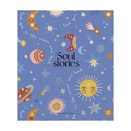 Зошит Школярик Soul stories 80 аркушів лінія (080-3202L), в асортименті