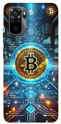 Чохол Demsky Neo bitcoin для Xiaomi Redmi Note 10 / Note 10s