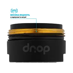 Водозберігаючий аератор Drop CL24-BL для змішувача - Економія 58%, зовнішня М 24 мм, чорний - мініатюра 5