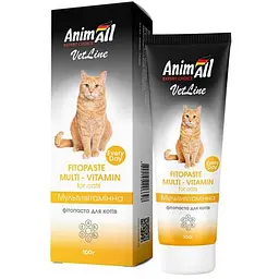 Фітопаста AnimAll VetLine Multivitamin для котів 100 г