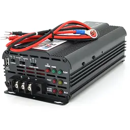 Зарядний пристрій Mervesan MT-280C-12C для акумулятора 12V-10A/20A, клемні дроти, Q12