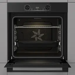 Духова шафа Gorenje електрична 77 л, A+, дисплей, IconLed, піроліз, чорний - мініатюра 7